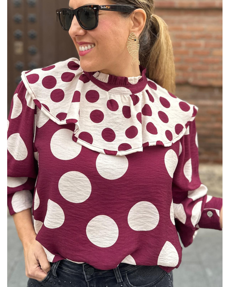 Blusa Lunares