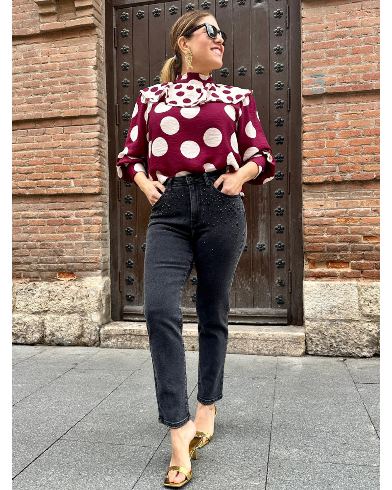 Blusa Lunares