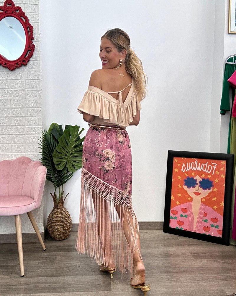 FLECOS PRINT SKIRT