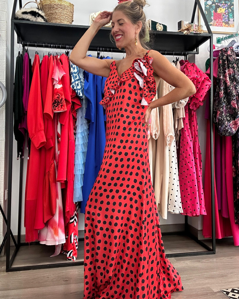 Vestido Alma Lunares