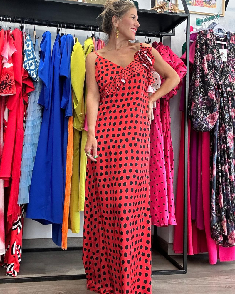 Vestido Alma Lunares