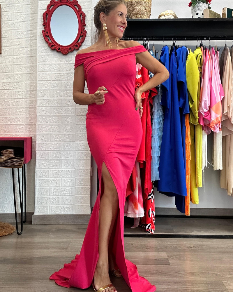 Vestido Fresa