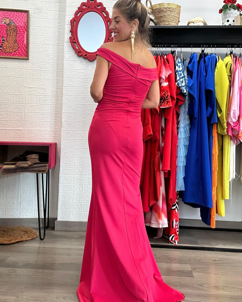 Vestido Fresa