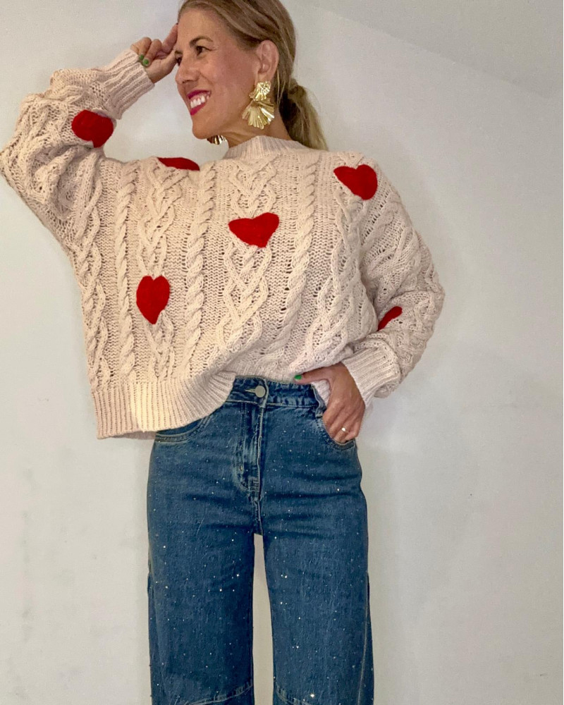 Jersey corazones