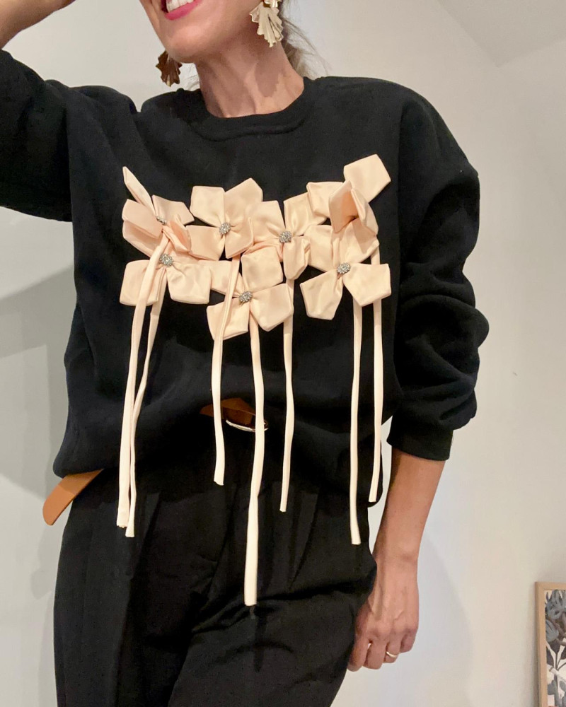 Sudadera relieve