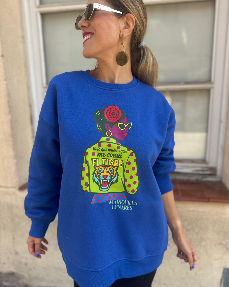 Sudadera Mariquilla Tigre