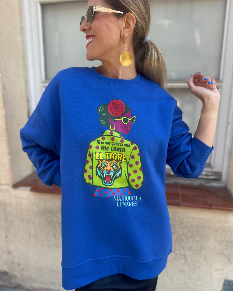 Sudadera Mariquilla Tigre