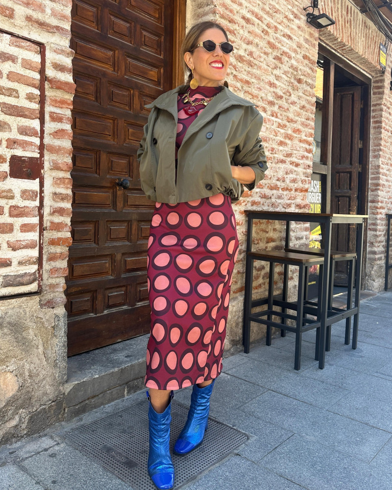 Gabardina corta Moly