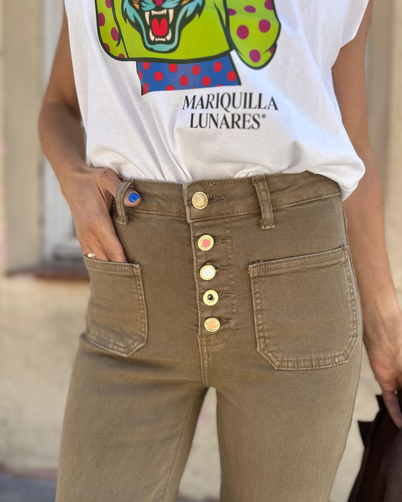 Jeans Botones