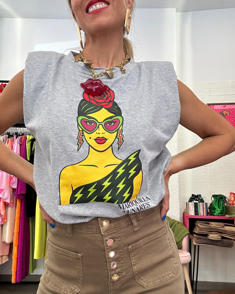 Camiseta Mariquilla Rayo...