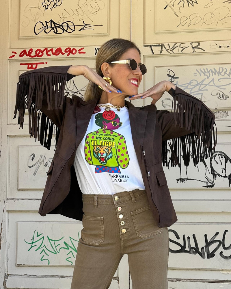 Chaqueta Flecos