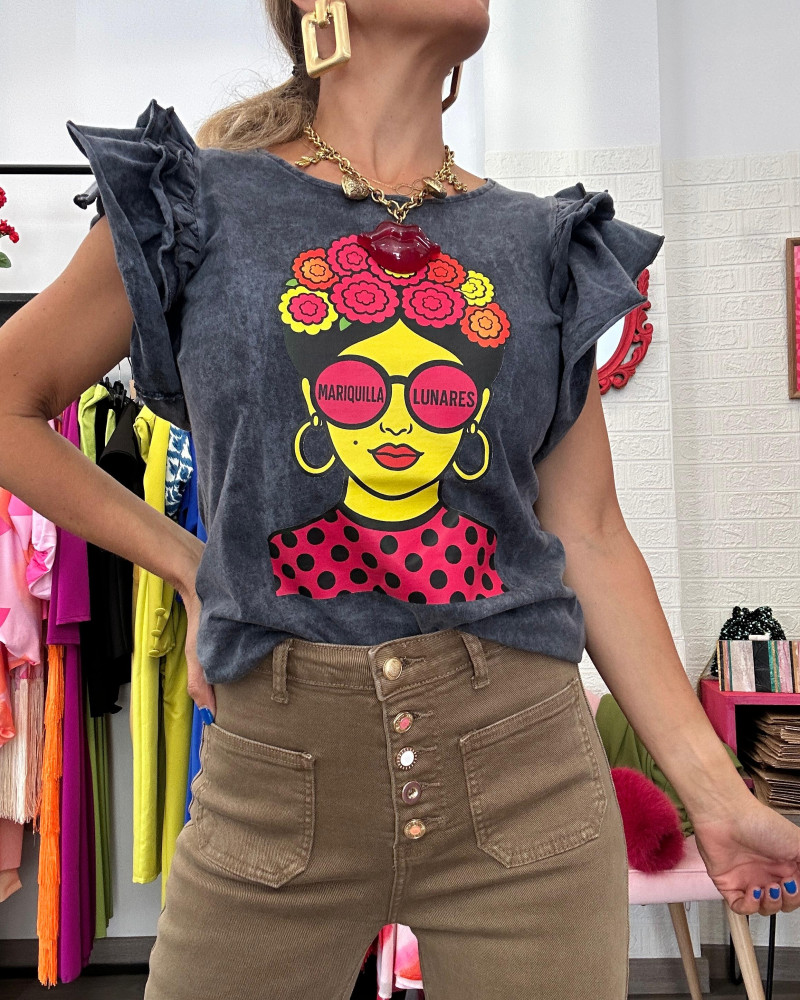 Camiseta Mariquilla Volanteo