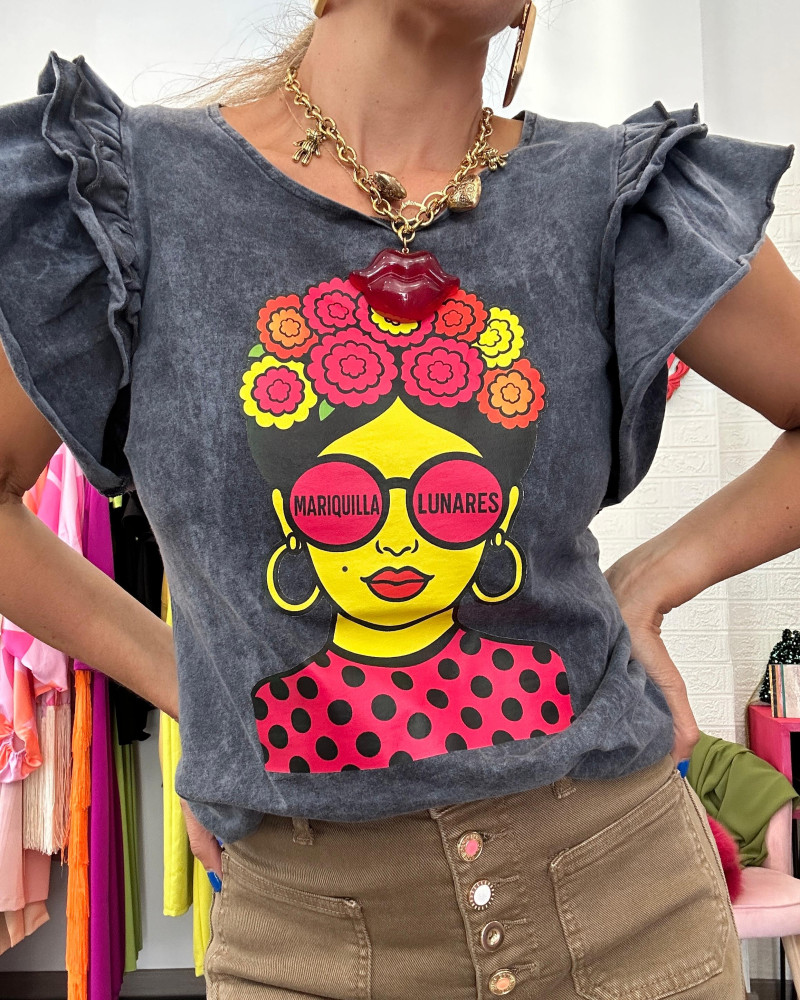 Camiseta Mariquilla Volanteo