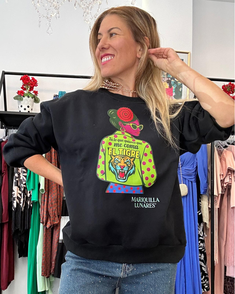 Sudadera Mariquilla Tigre