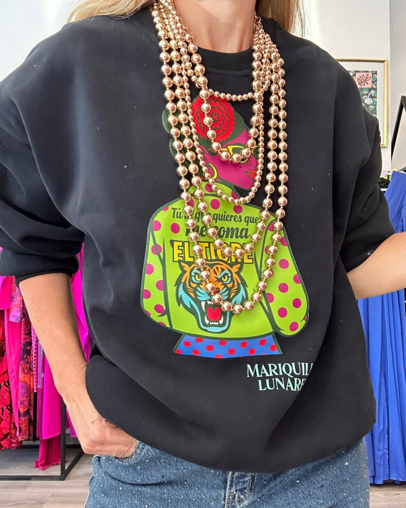Sudadera Mariquilla Tigre