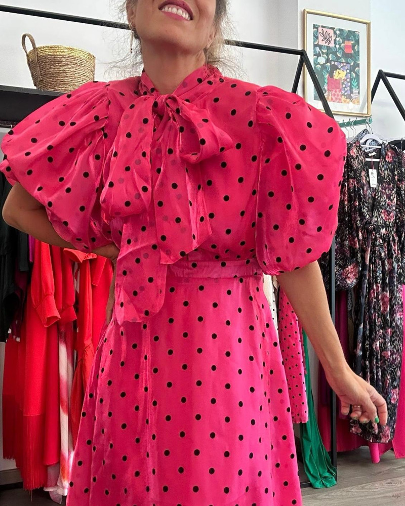 Vestido Lunares