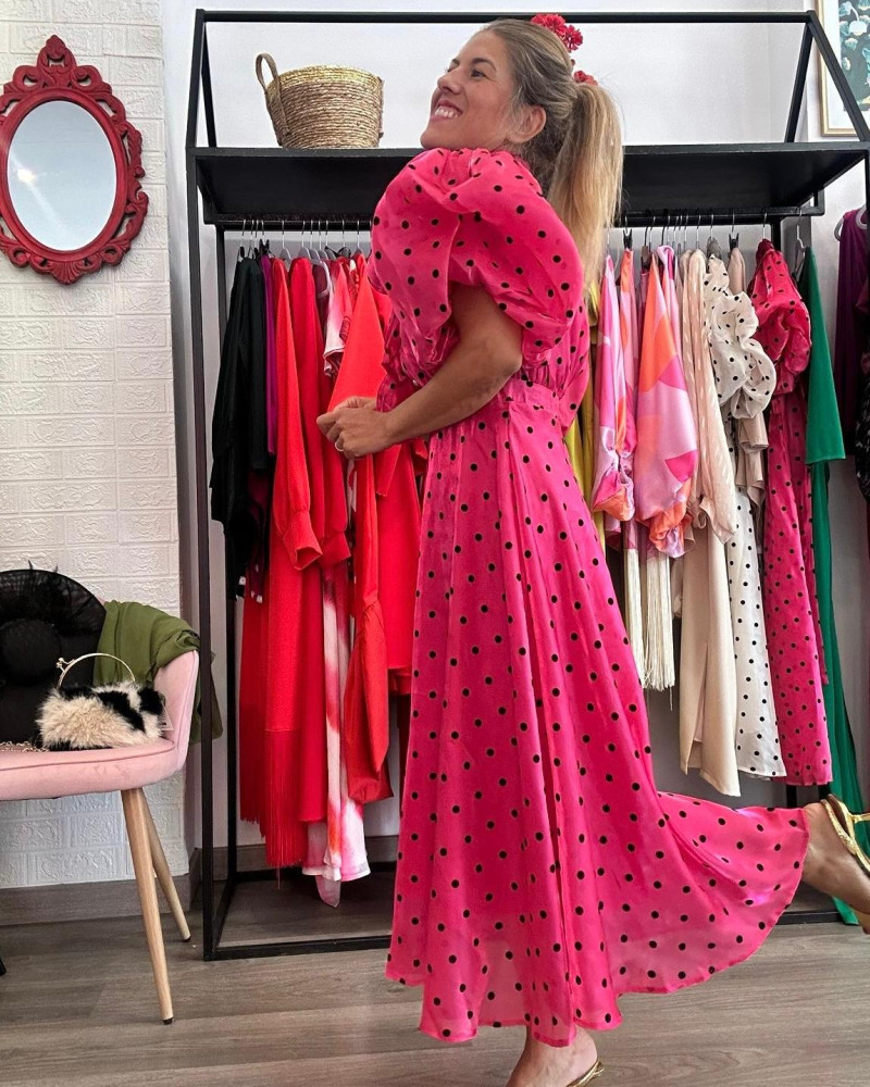 Vestido Lunares