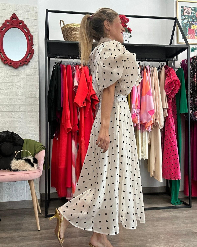 Vestido Lunares
