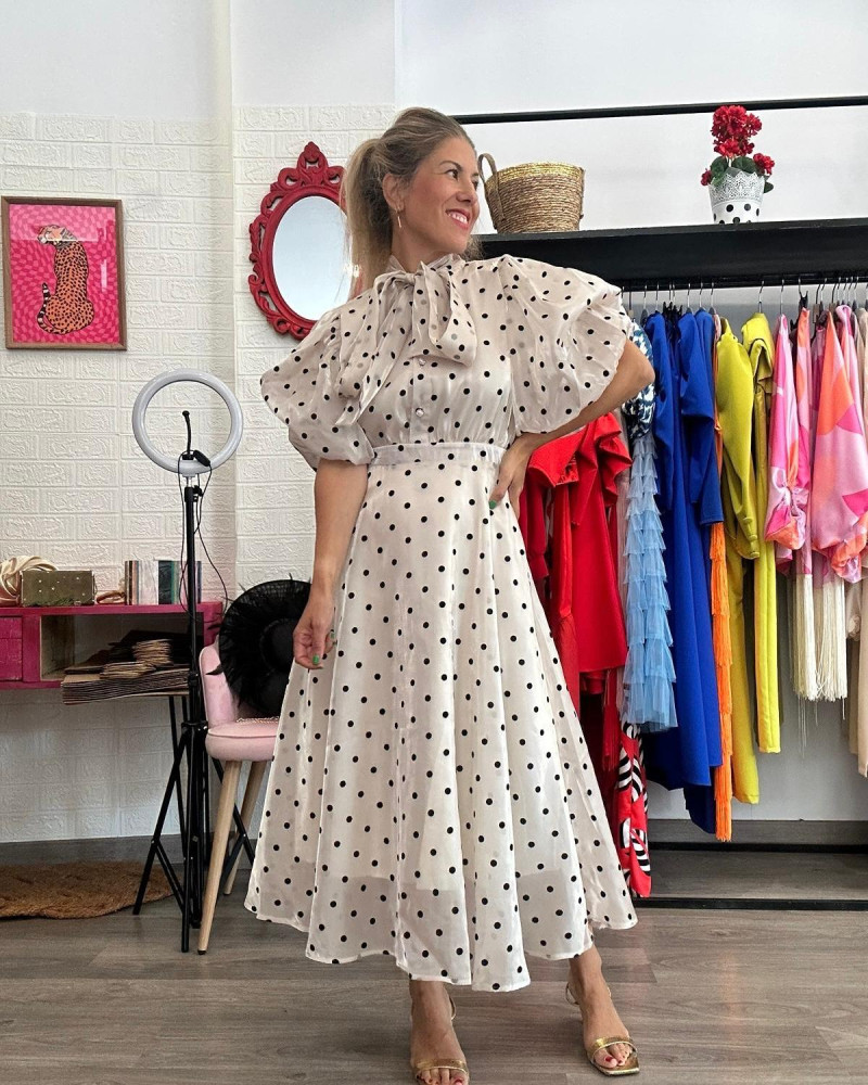 Vestido Lunares