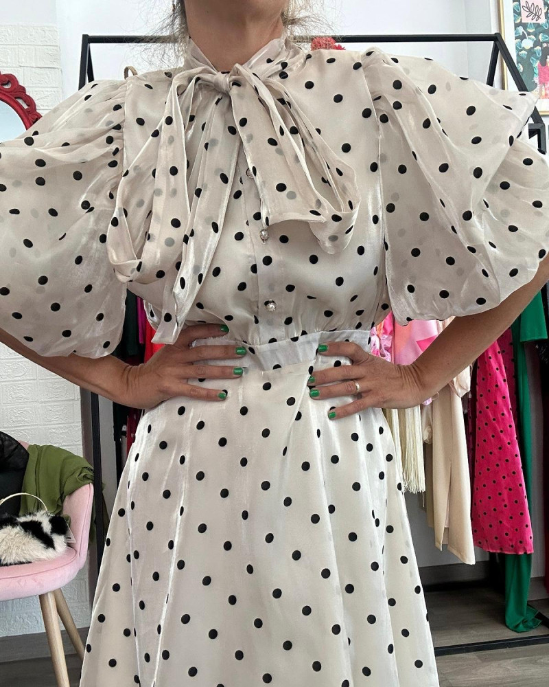Vestido Lunares