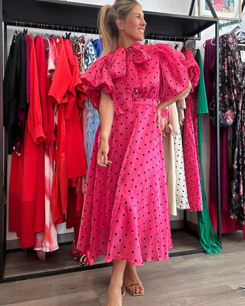 Vestido Lunares