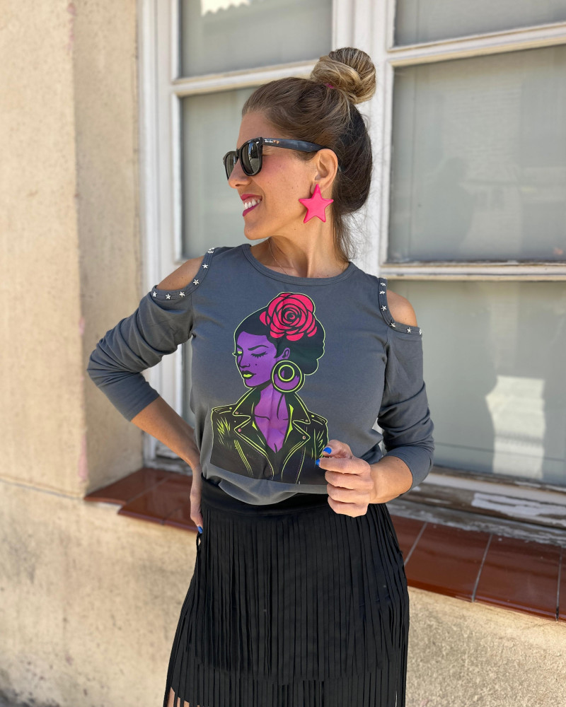 Camiseta Mariquilla Tachas