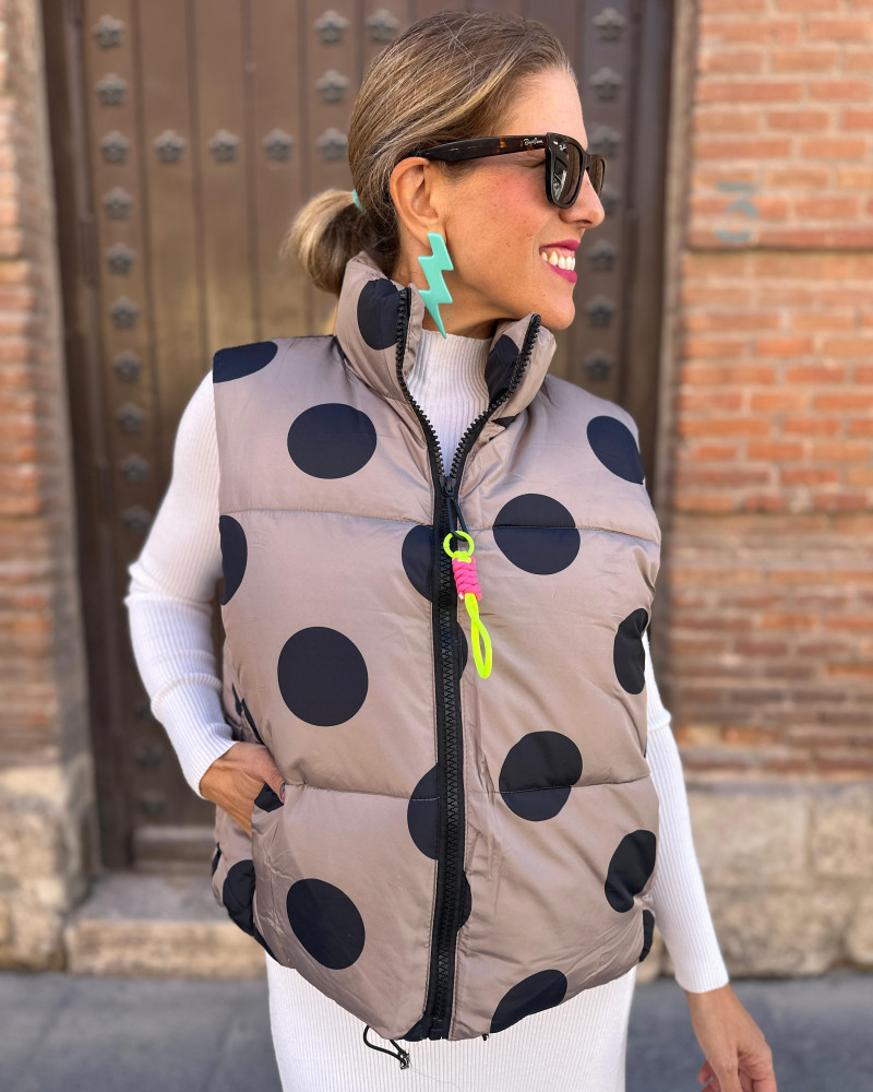 Chaleco Lunares