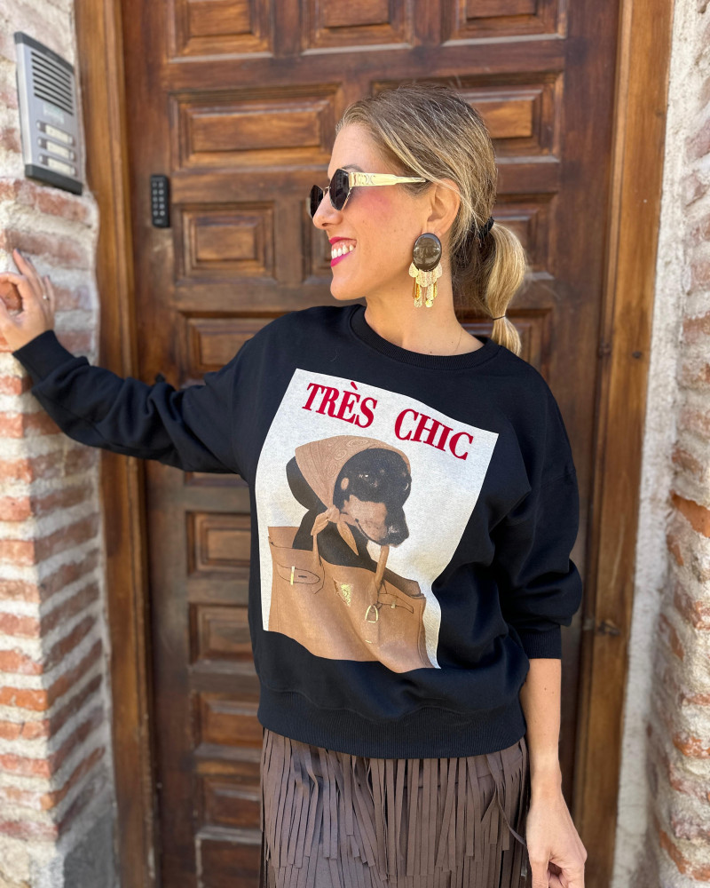 Sudadera Chic