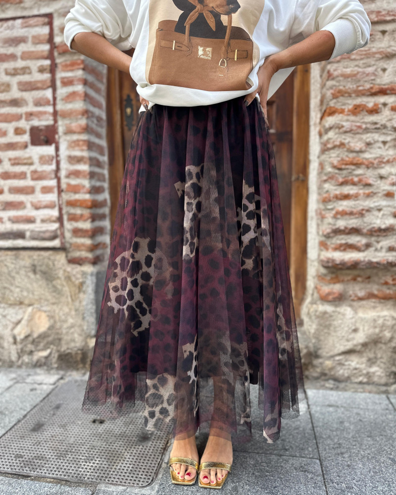 Falda Estampada