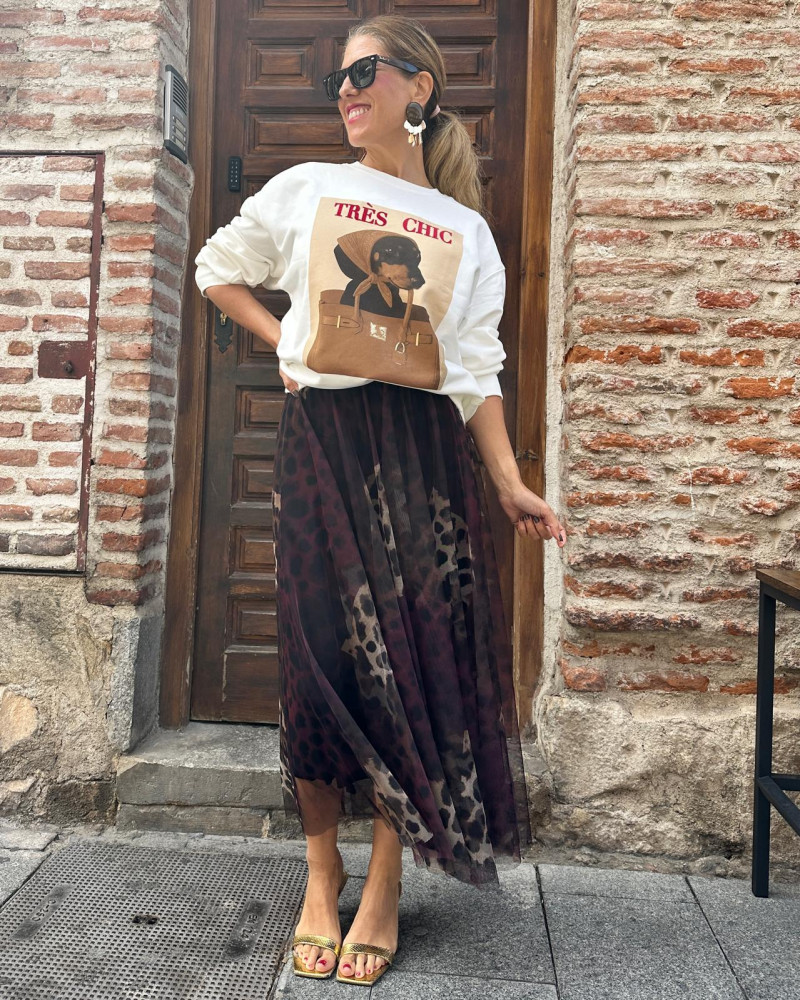 Falda Estampada