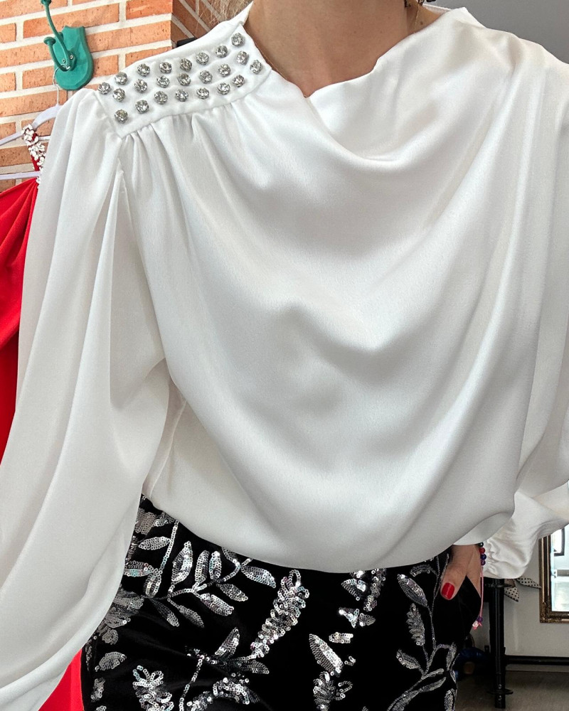 Blusa Strass