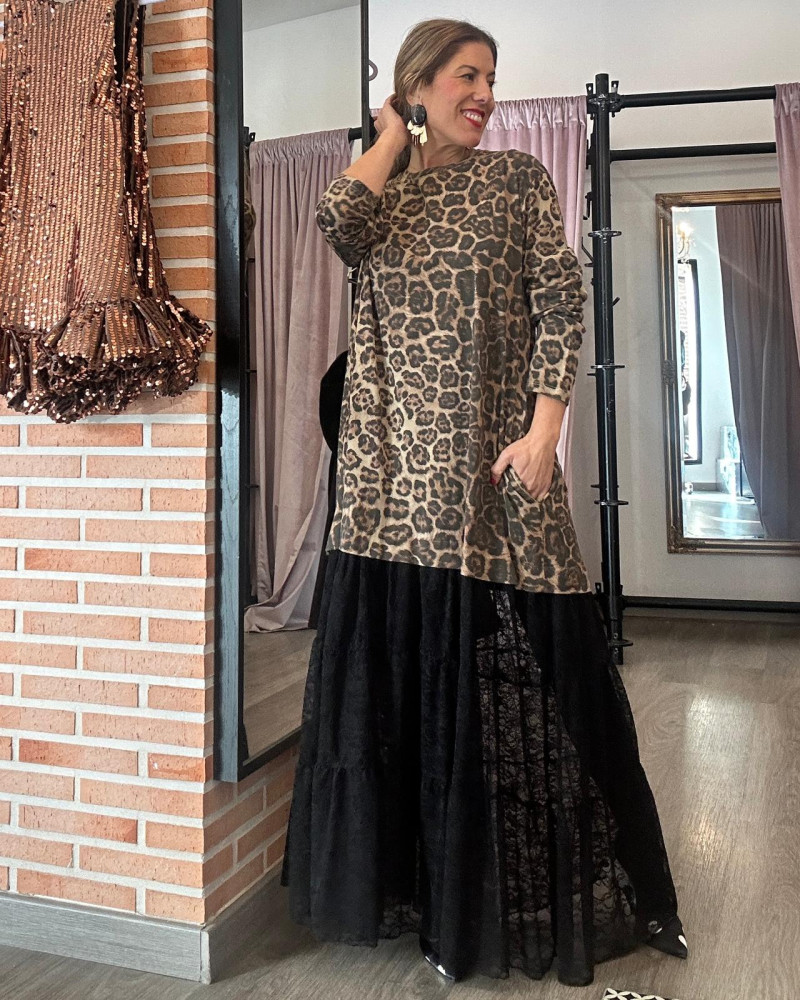 Vestido Leopardo