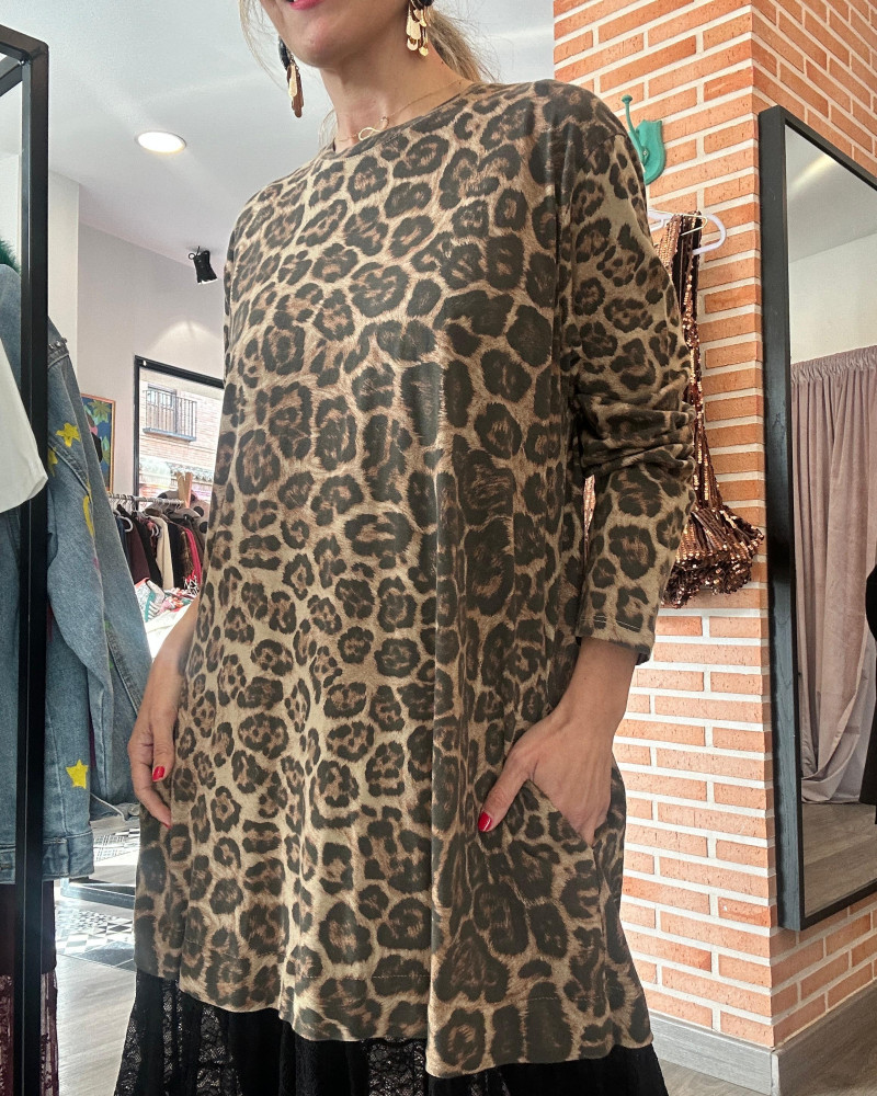 Vestido Leopardo