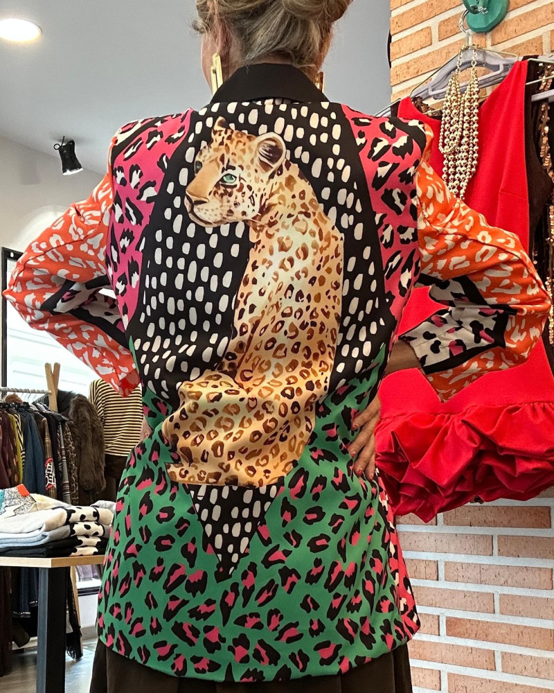 Blazer Leopardo