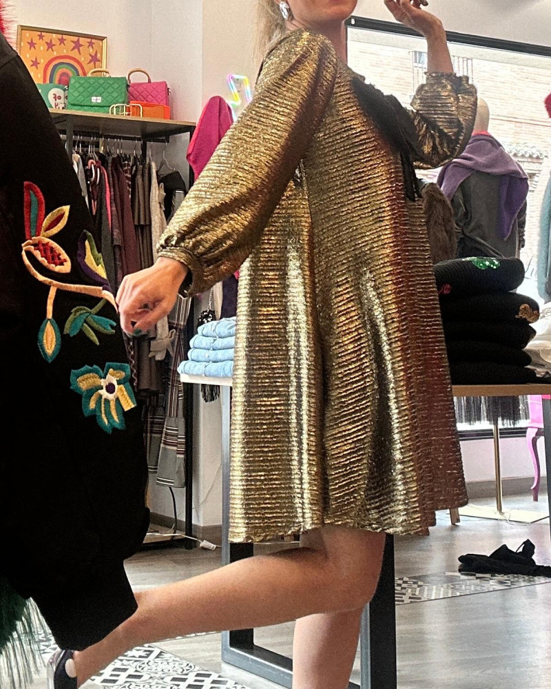 Vestido Gold