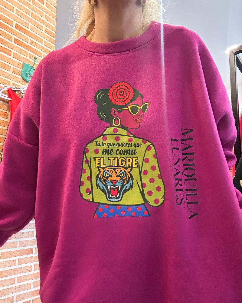 Sudadera Mariquilla Tigre
