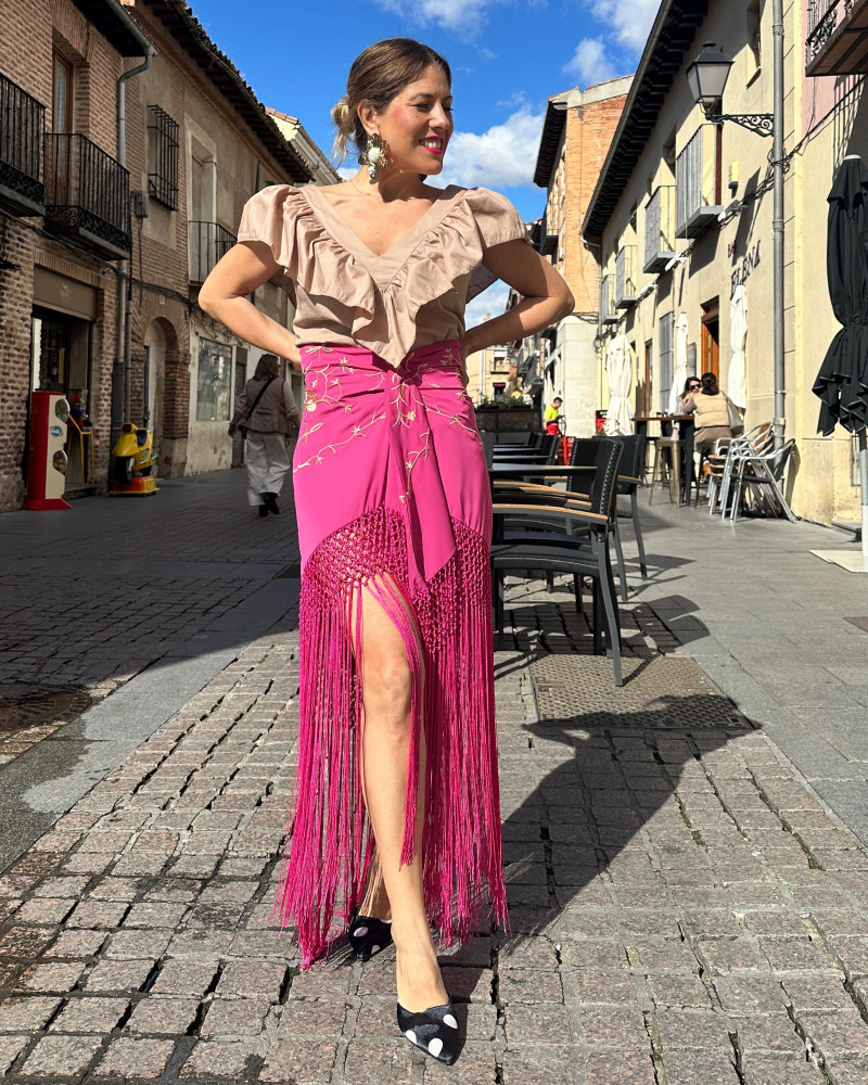 Falda Mantón