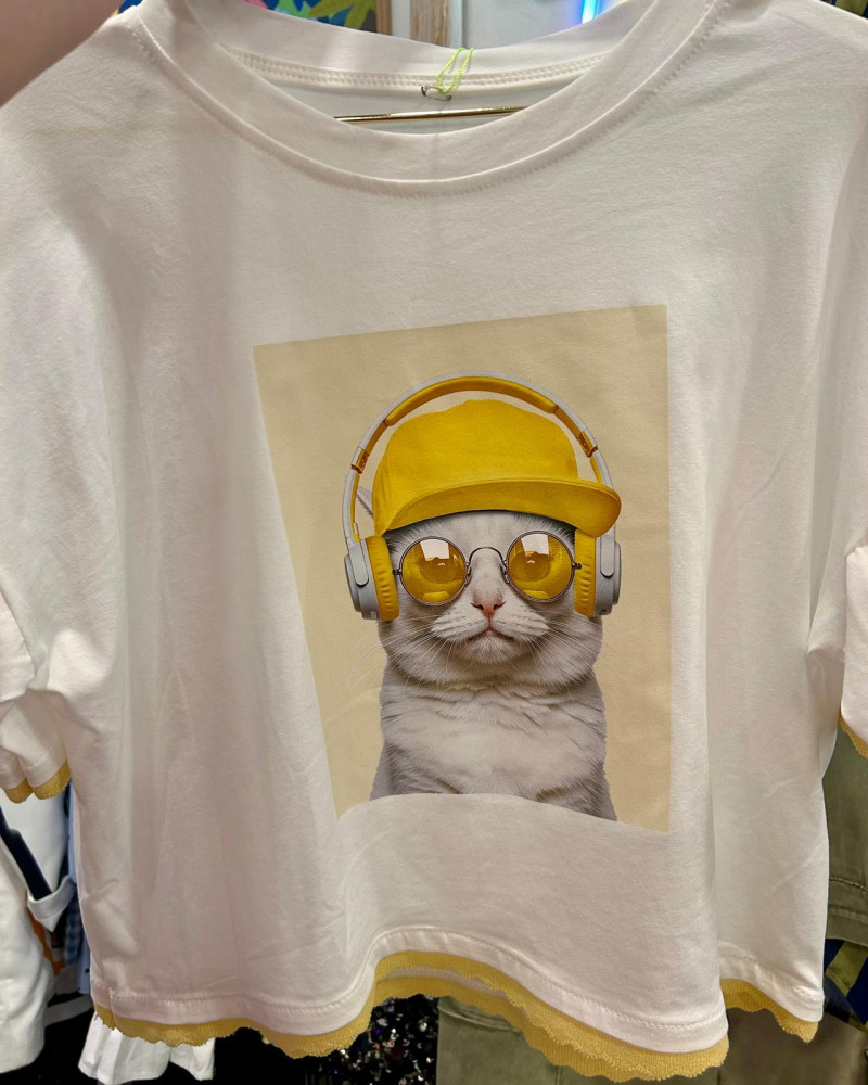Camiseta Gato