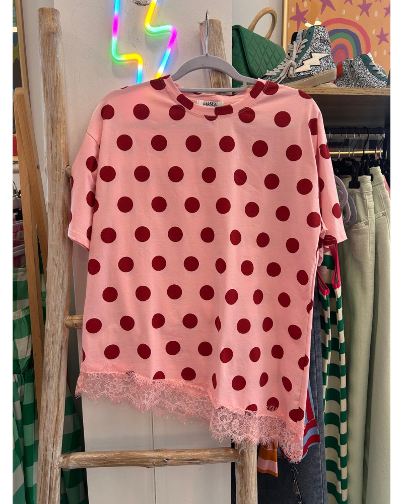 Camiseta Lunares