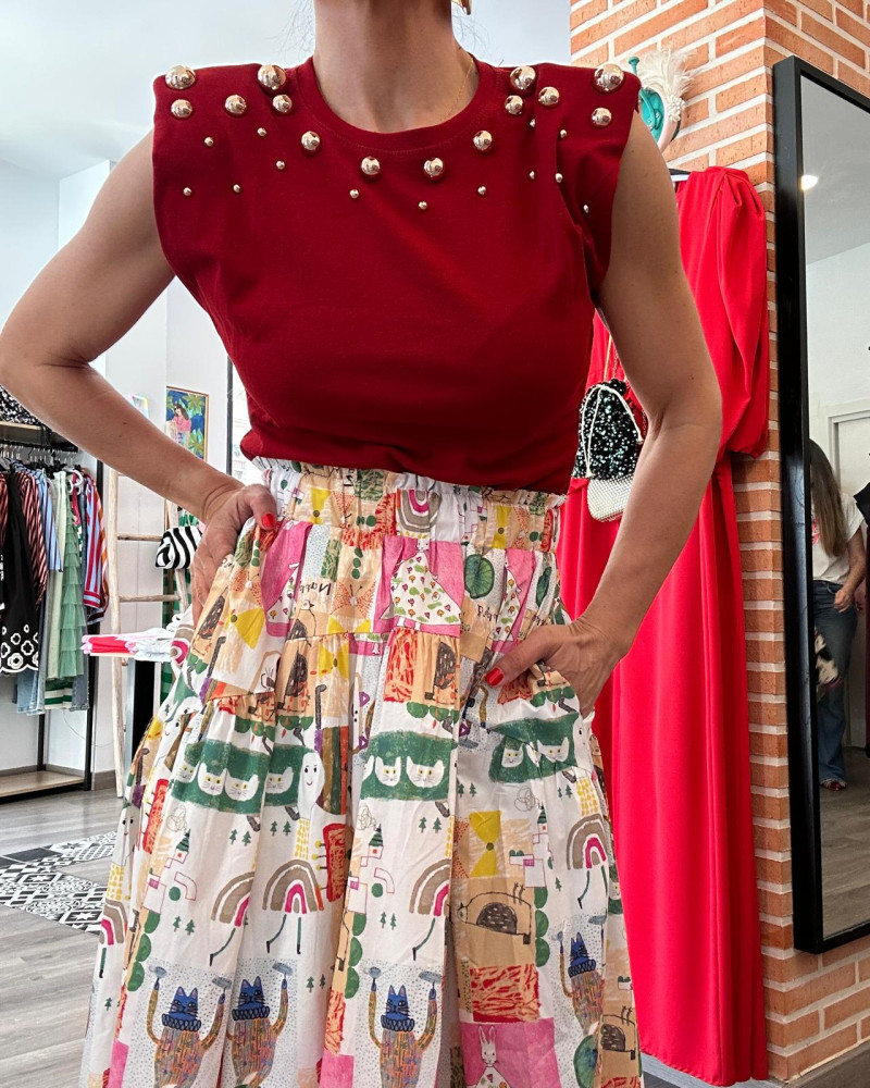 Camiseta Tachas