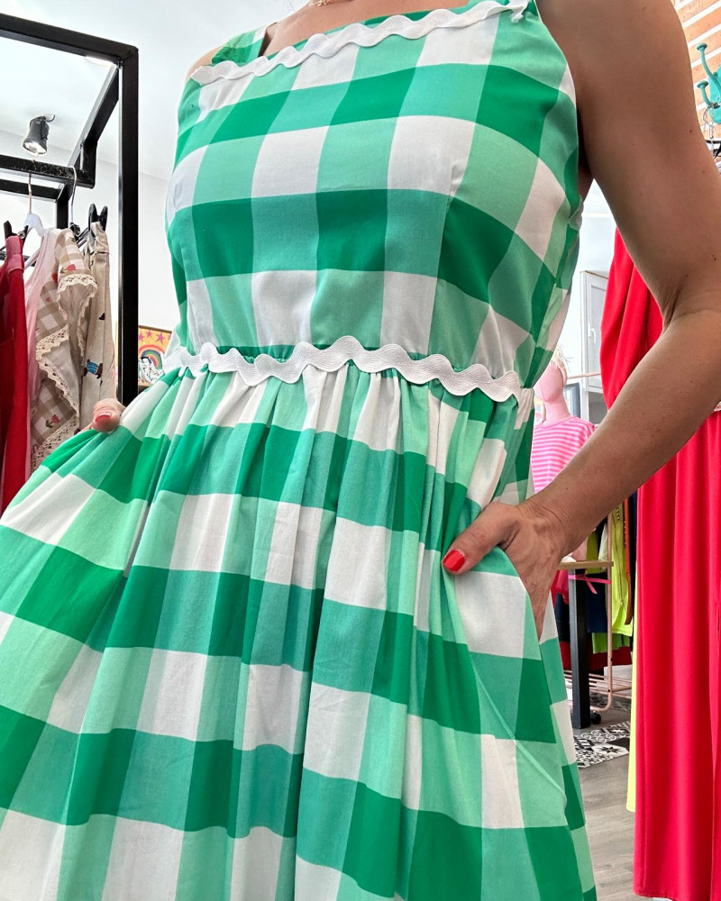 Vestido Vichy