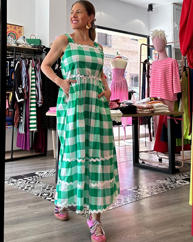Vestido Vichy