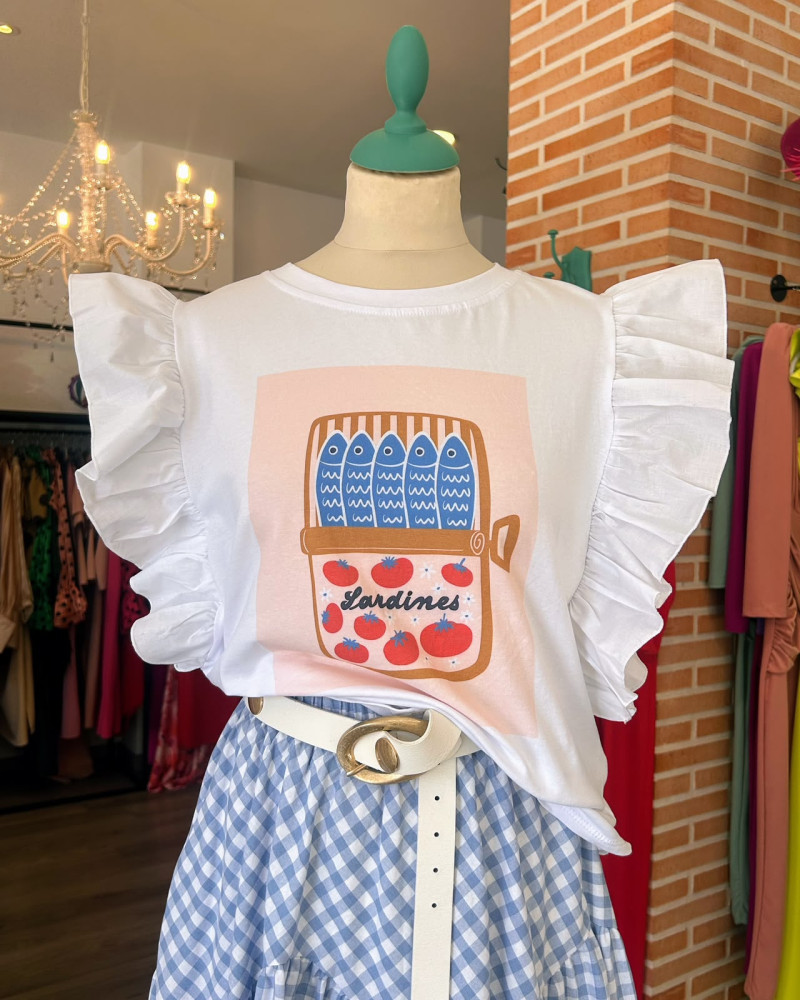 Camiseta Sardina