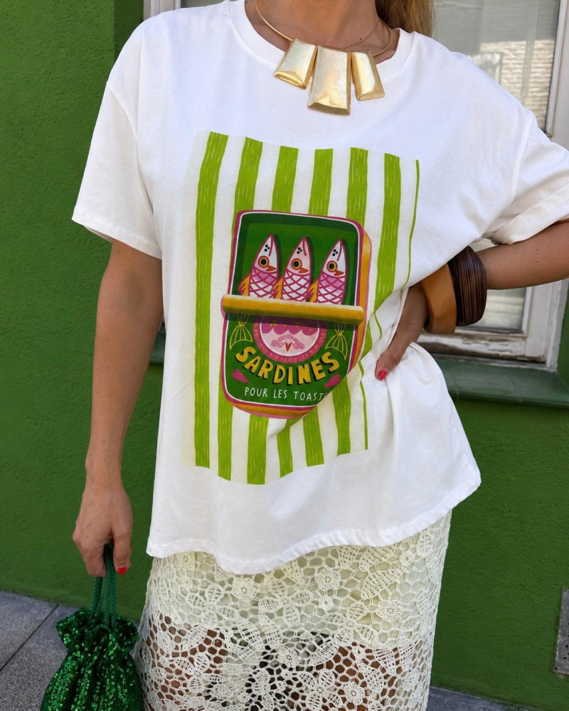 Camiseta Sardinas