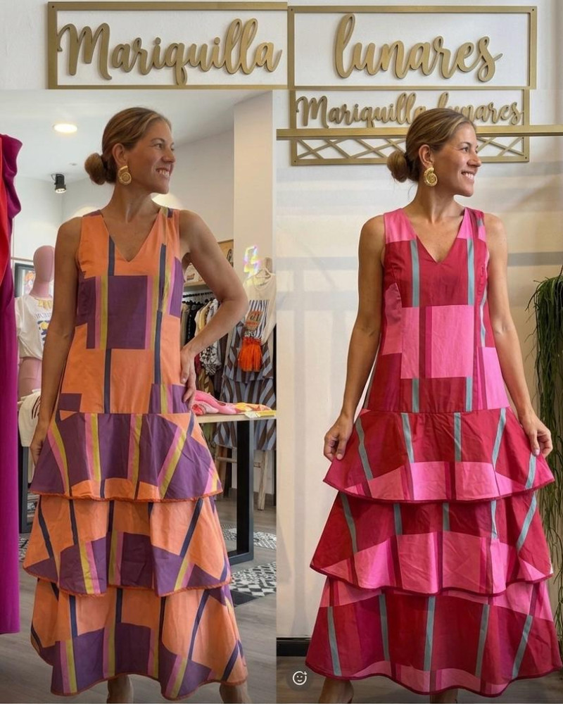 Vestido Volantes