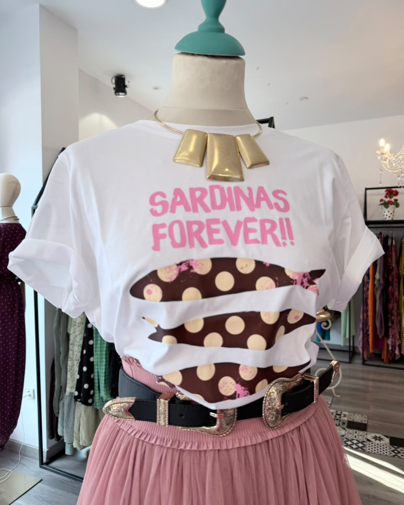 Camiseta sardinas forever