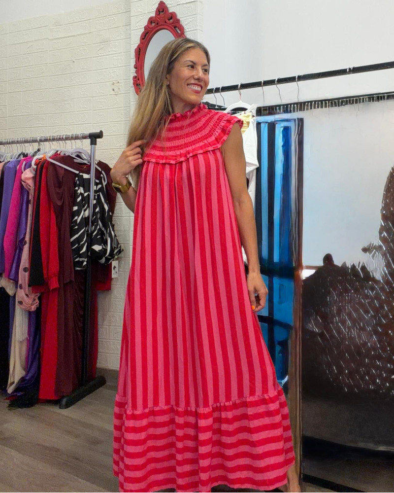 Vestido Santorini Rayas