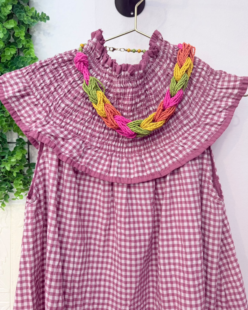 Vestido Santorini Vichy
