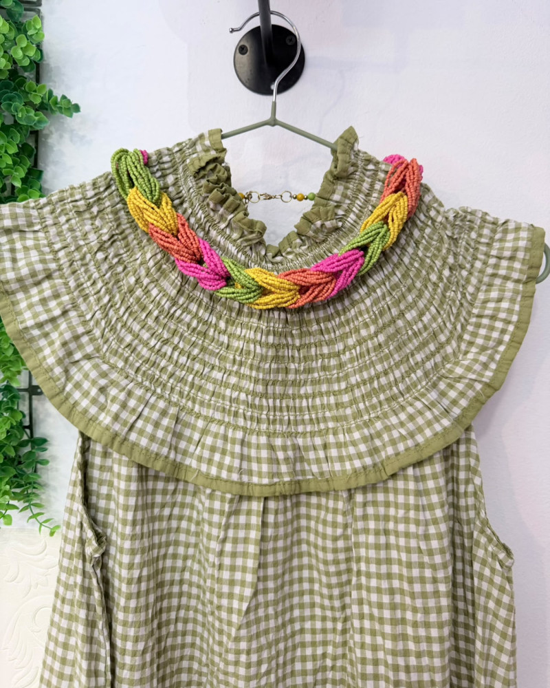 Vestido Santorini Vichy