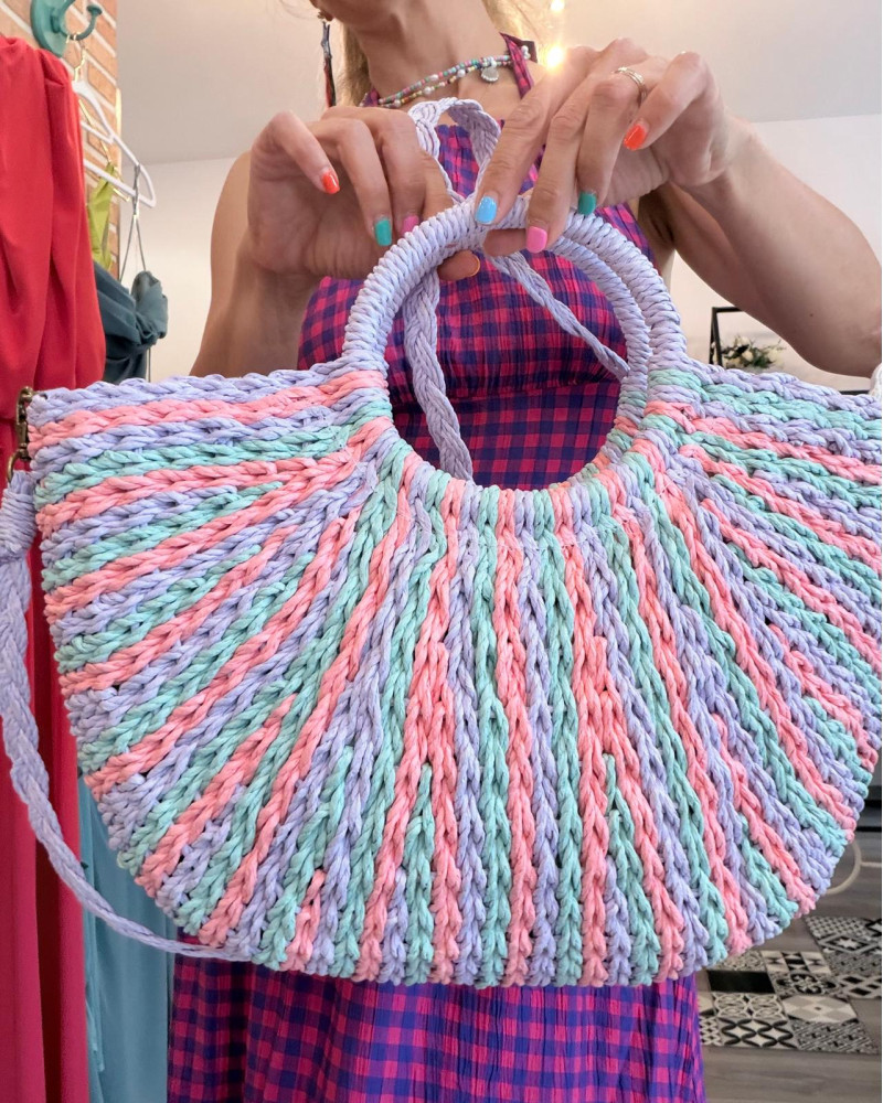 Bolso Rafia colores